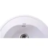 Гранітна мийка Globus Lux MARTIN 510 мм-А0007, білий- Фото 4